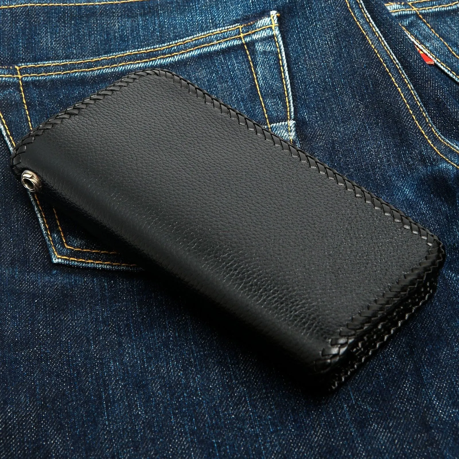 Stingray Leather Biker Wallets