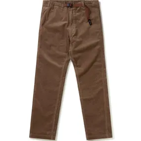 Stretch Corduroy Pants - Dark Brown: Brown Stretch Corduroy Trousers