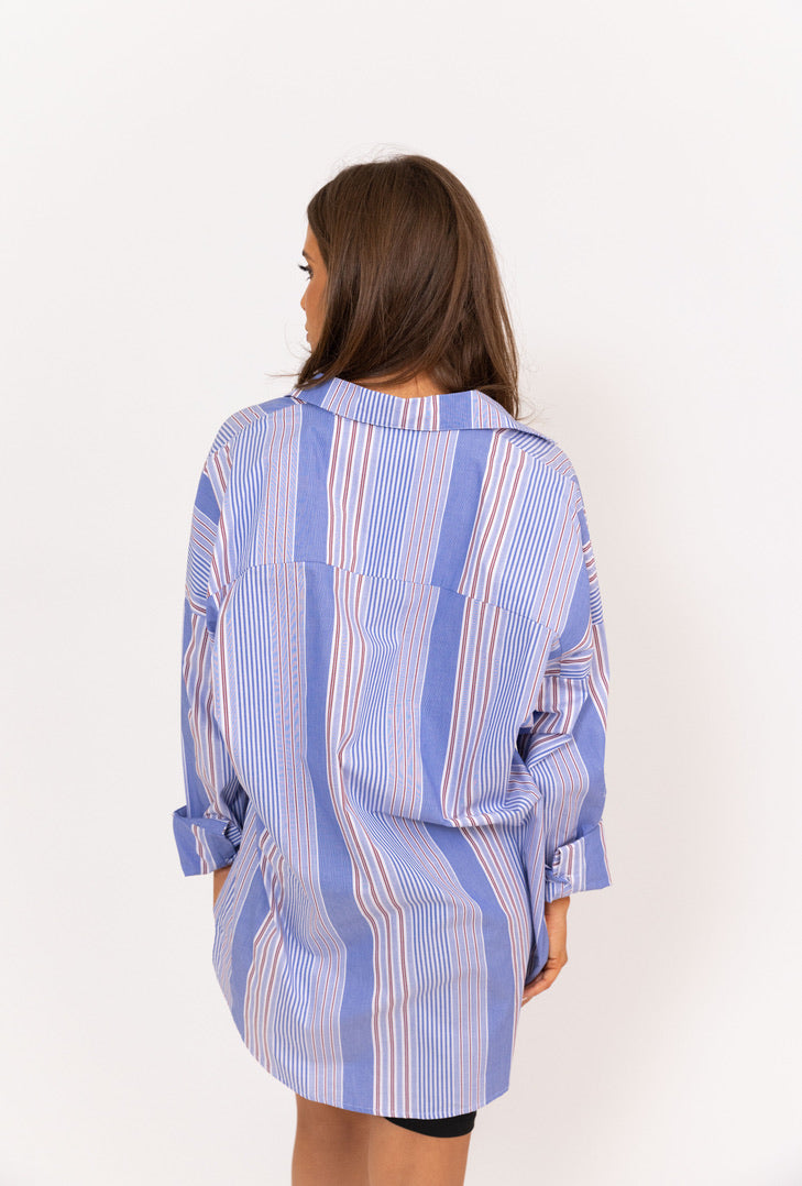 Striped Oversized Tunic