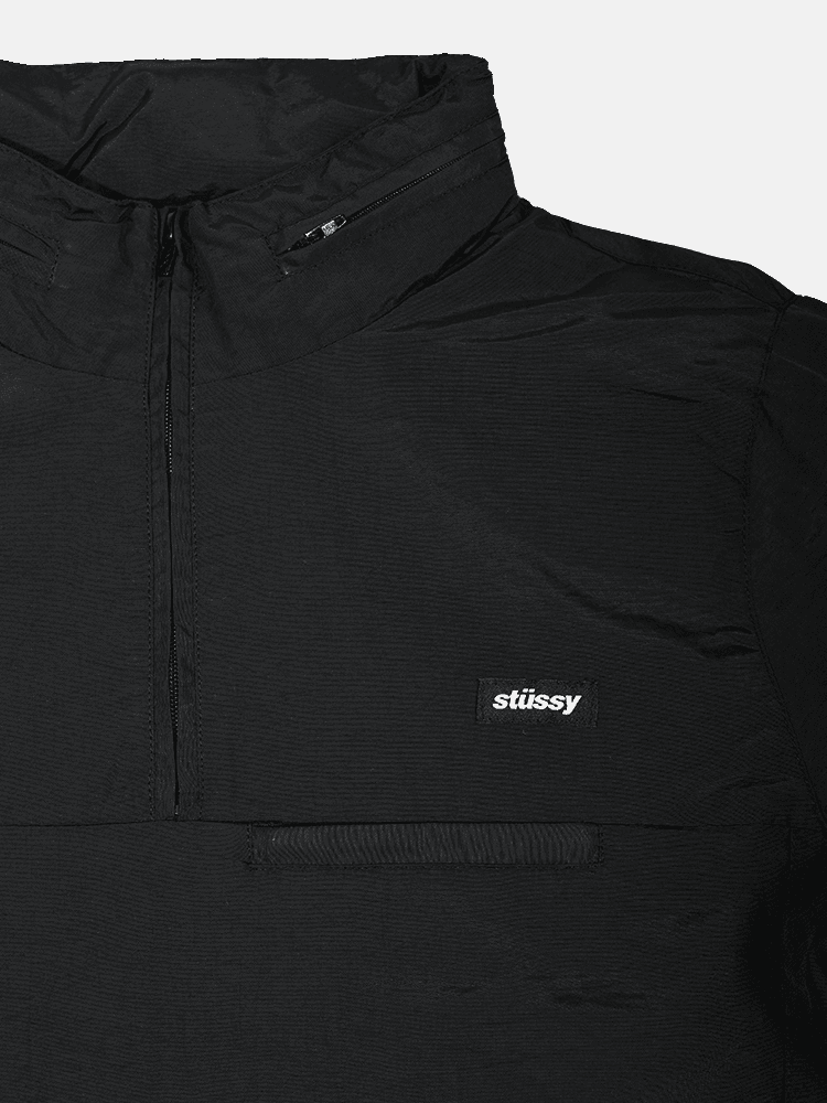 Stussy Yarra Windbreaker Black - Buy Online Now