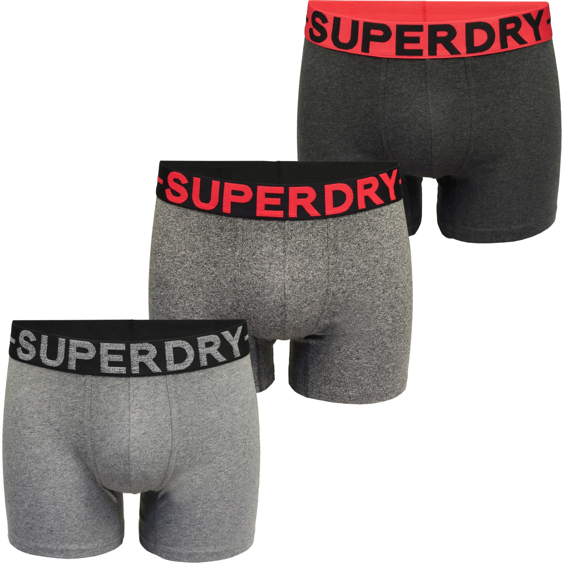 Superdry Men's Boxer Trunks 3-Pack