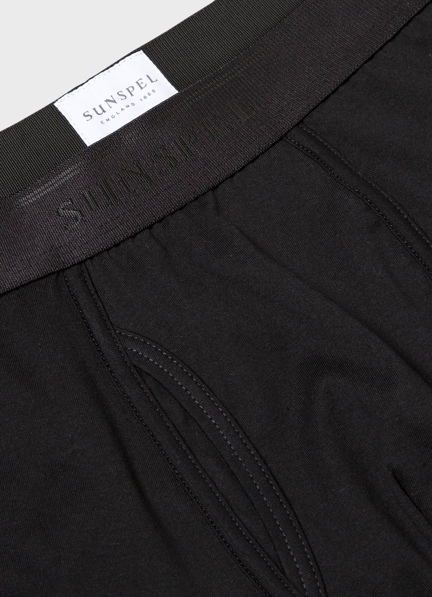 Superior Black Cotton Trunks for Men