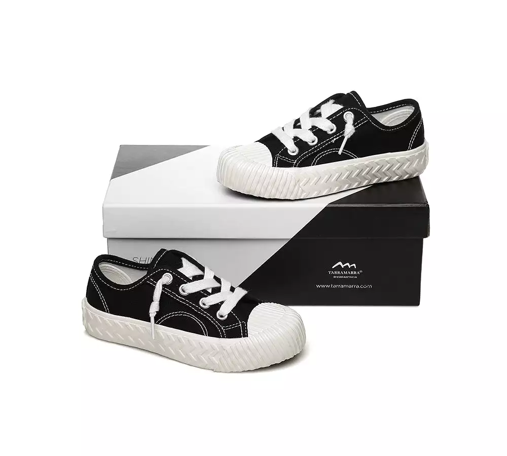 TARRAMARRA Kids Canvas Sneakers Cracker Plus