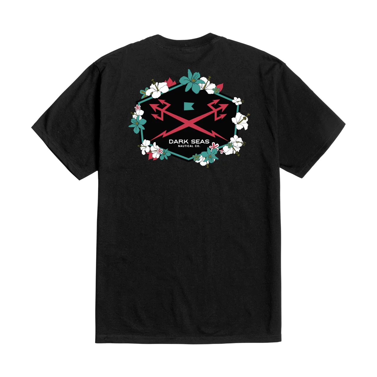 T-Shirt Dark Seas Bloom Premium black