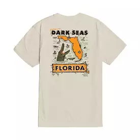 T-Shirt Dark Seas Florida Premium cream