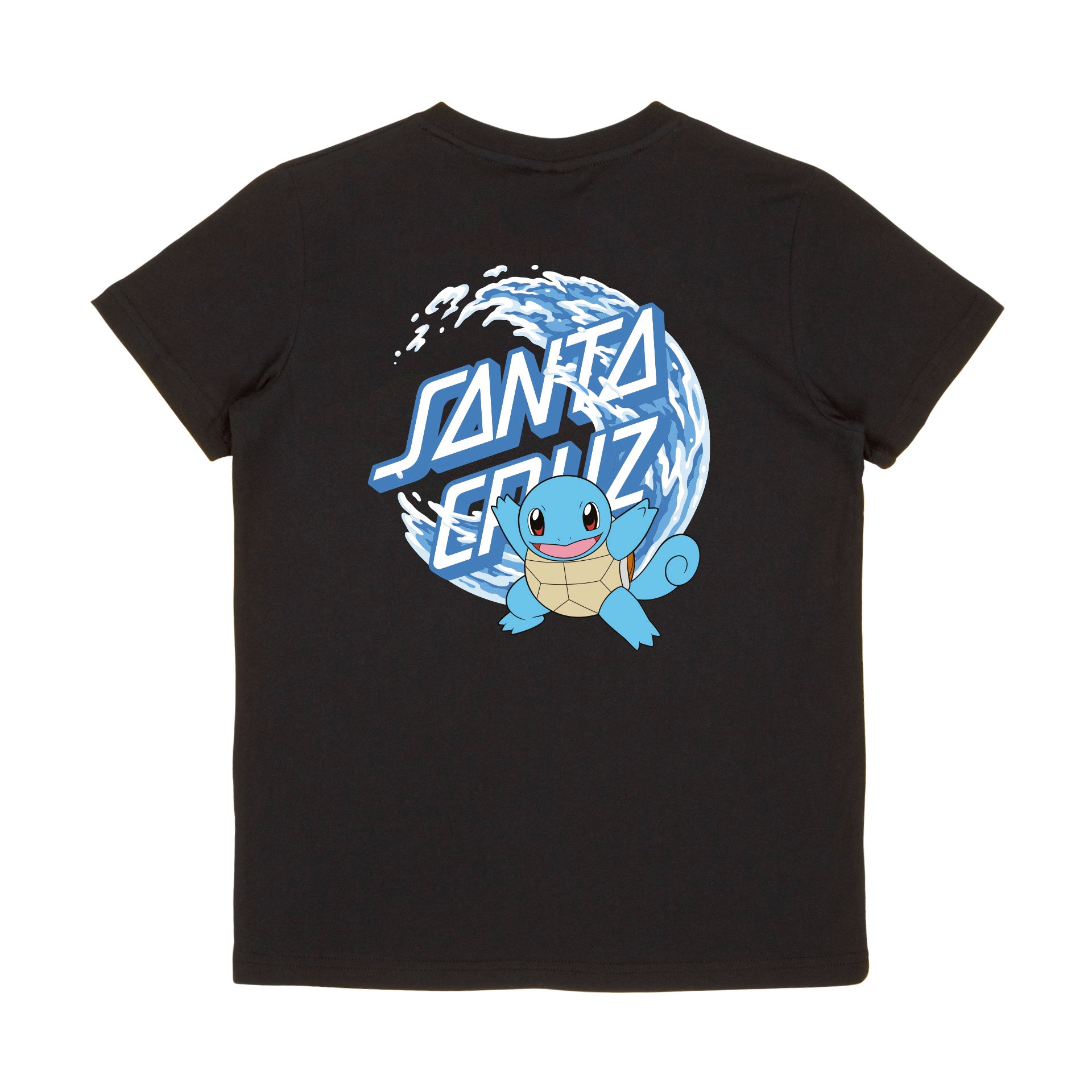 T-Shirt Santa Cruz Pokemon Water Type 1 Youth Black