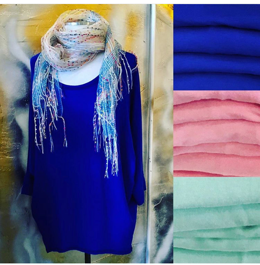 Terry Tunic Tops - Shop Online Now!