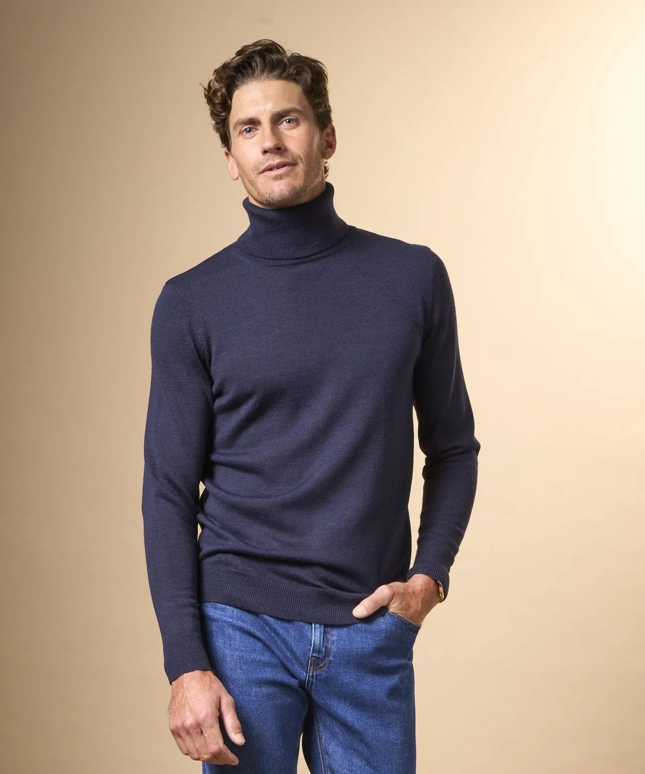 Insulated Turtleneck Sweater