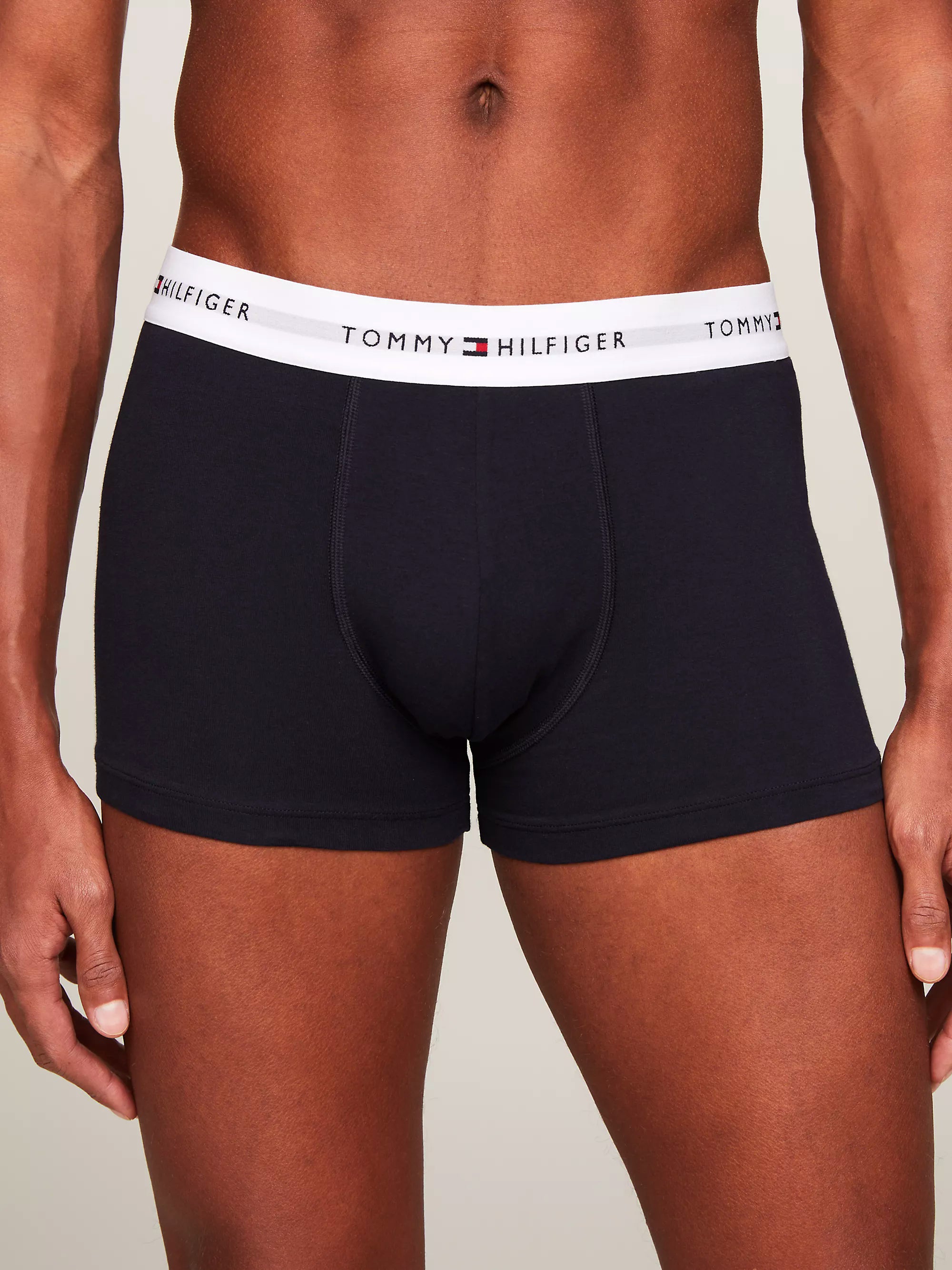 Tommy Hilfiger men's essential print boxer trunks