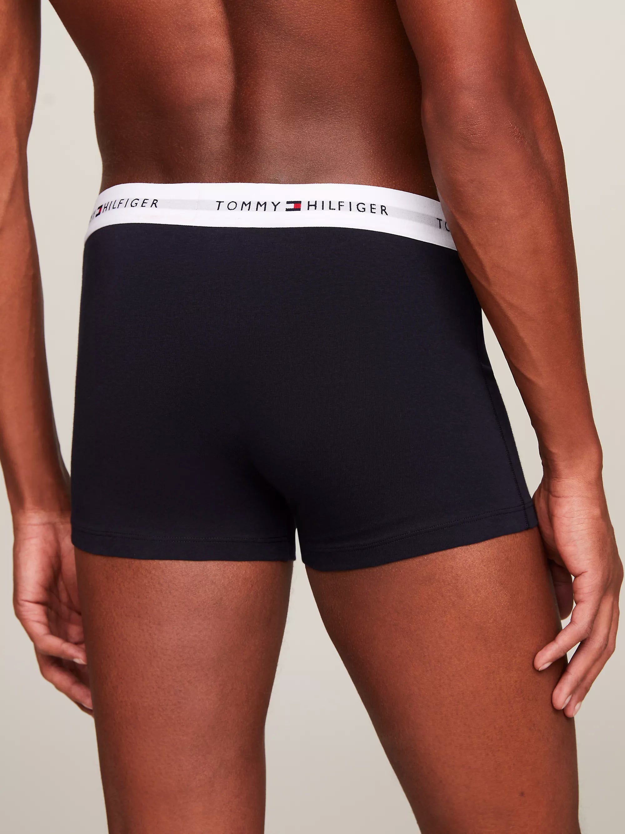 Tommy Hilfiger men's essential print boxer trunks