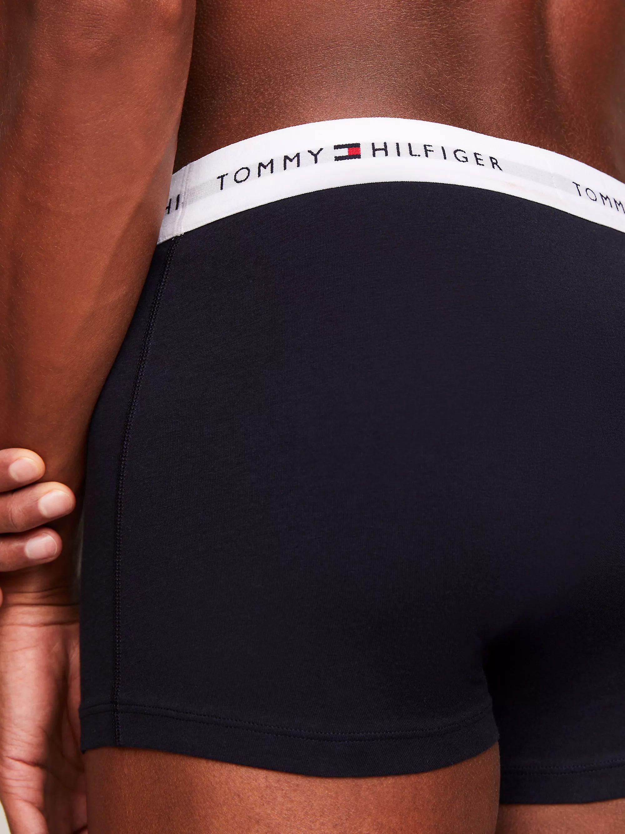 Tommy Hilfiger Men's Print Boxer Trunks - Essential Collection.