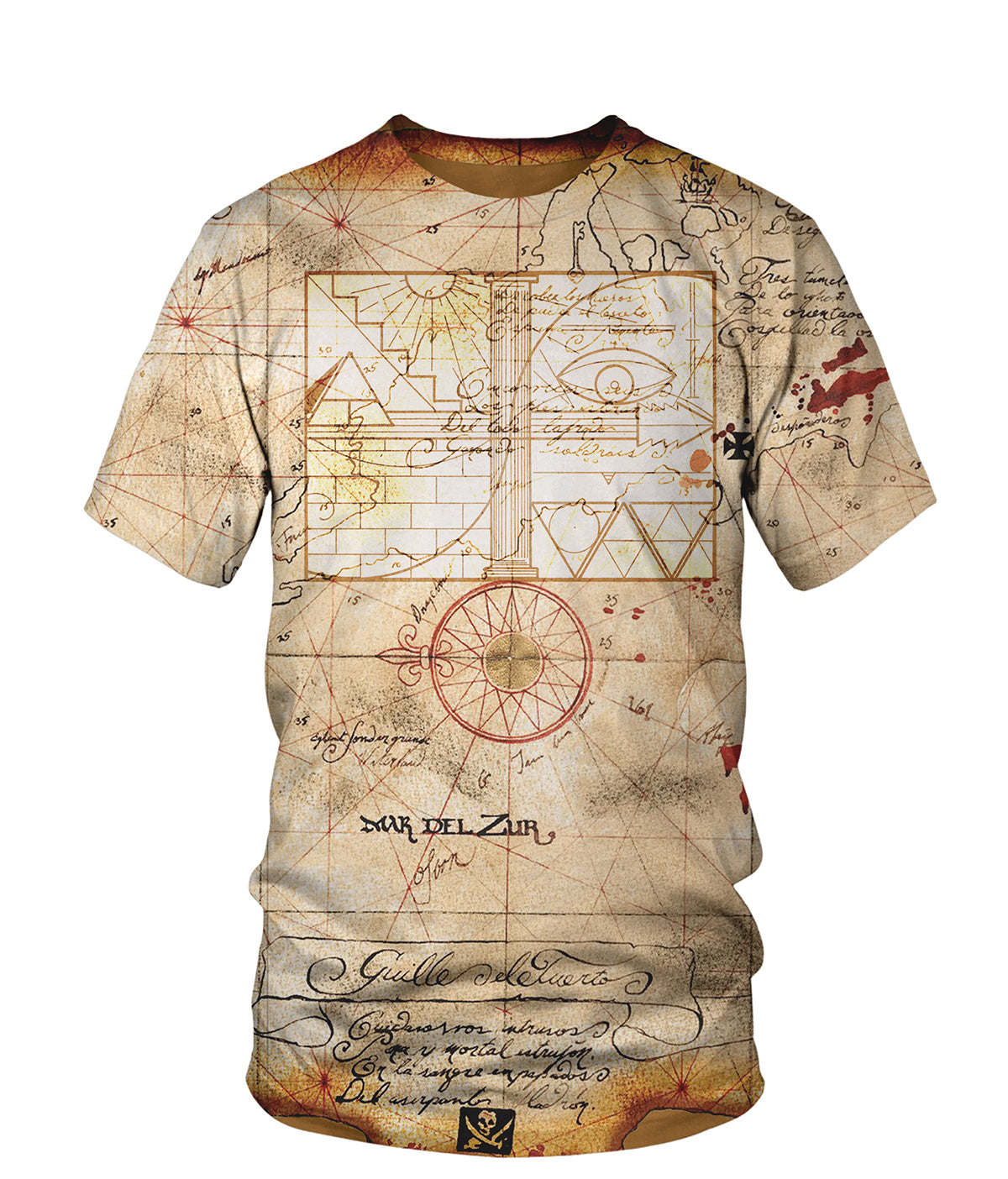 Treasure Map T-Shirt - VECHTR001