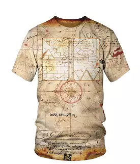 Treasure Map T-Shirt - VECHTR001