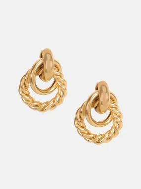 Twisted Stud Earrings