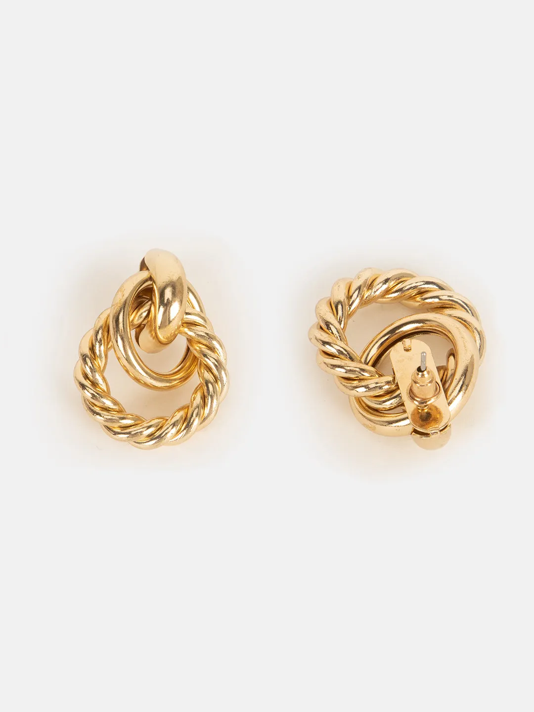 Twisted Stud Earrings