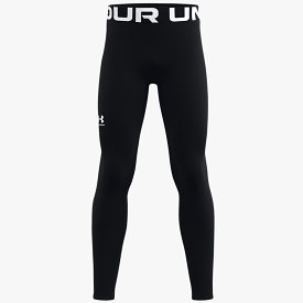 Under Armour ColdGear Leggings - Black/White | Shop Now