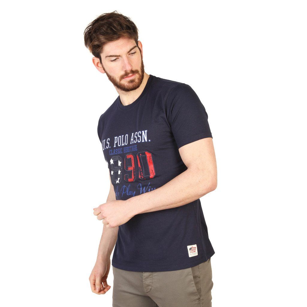 U.S. Polo - Short Sleeve Navy T-Shirt - Top Choice for Men's Clothing