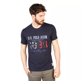 U.S. Polo - Short Sleeve Navy T-Shirt - Top Choice for Men's Clothing