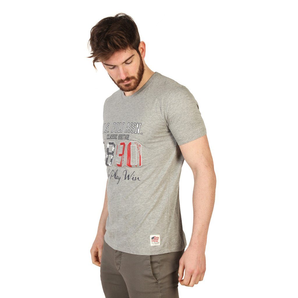 U.S. Polo - Men's Grey Short Sleeve T-shirt