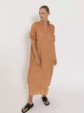 Vacation Shirt Dress | Terracotta - Stylish Summer Outfit