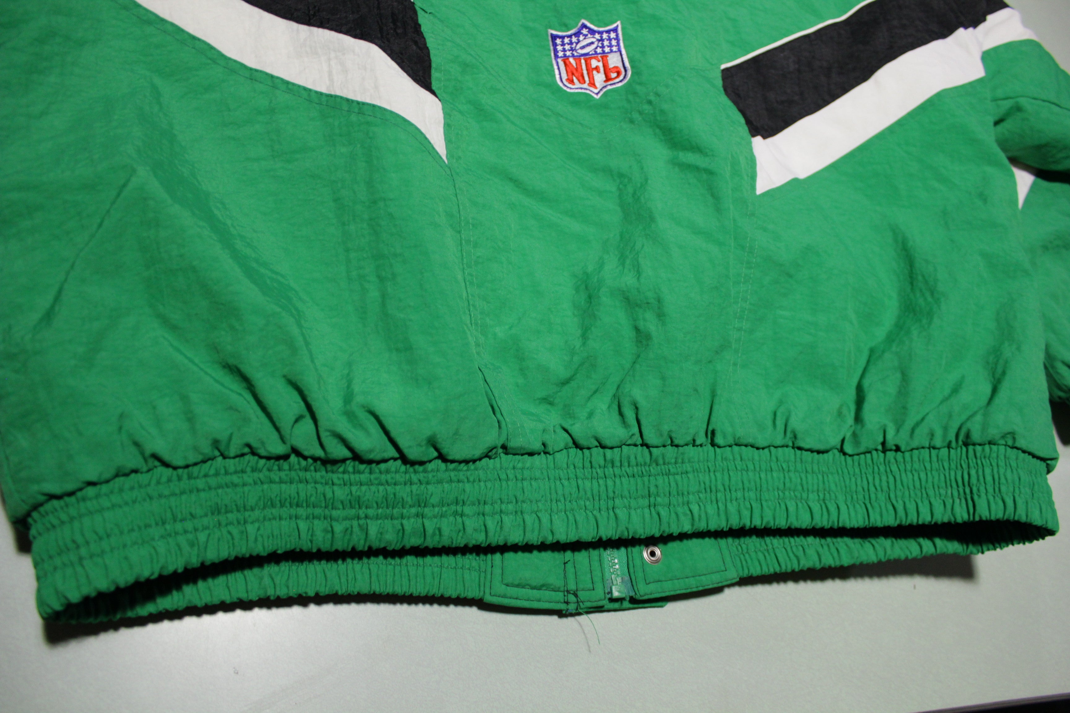 Vintage New York Jets logo 90's Starter hoodie parka jacket