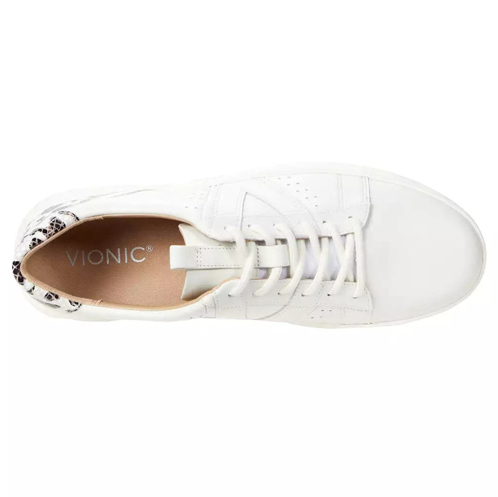 Vionic Low-Top Leather Sneakers Abyss Simasa - UK 5.5