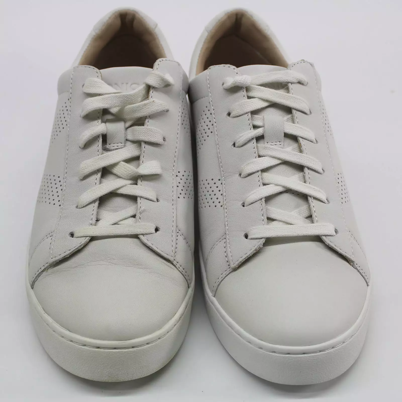 Vionic Splendid Honey Lace-Up Leather Low-Top Sneakers UK 5.5