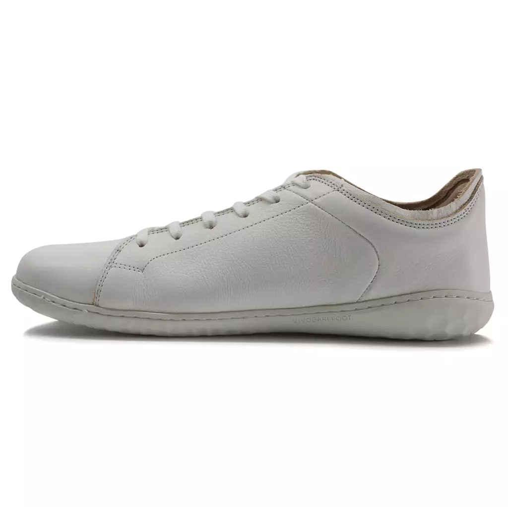 Vivobarefoot Geo Court III Women's Low-Top Leather Lace-Up Trainers - UK 5