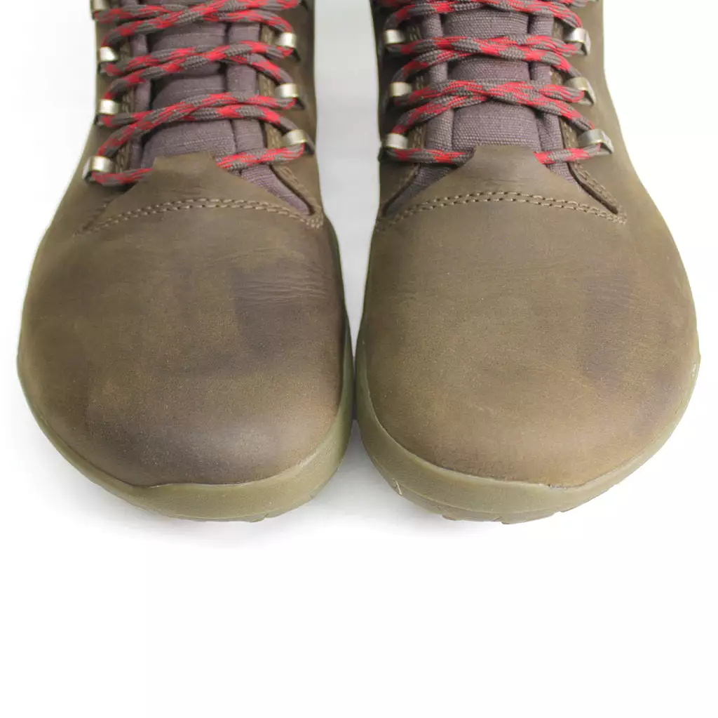 Vivobarefoot Men's Tracker II FG Hi-Top Lace-Up Outdoor Leather Shoes - size UK 9