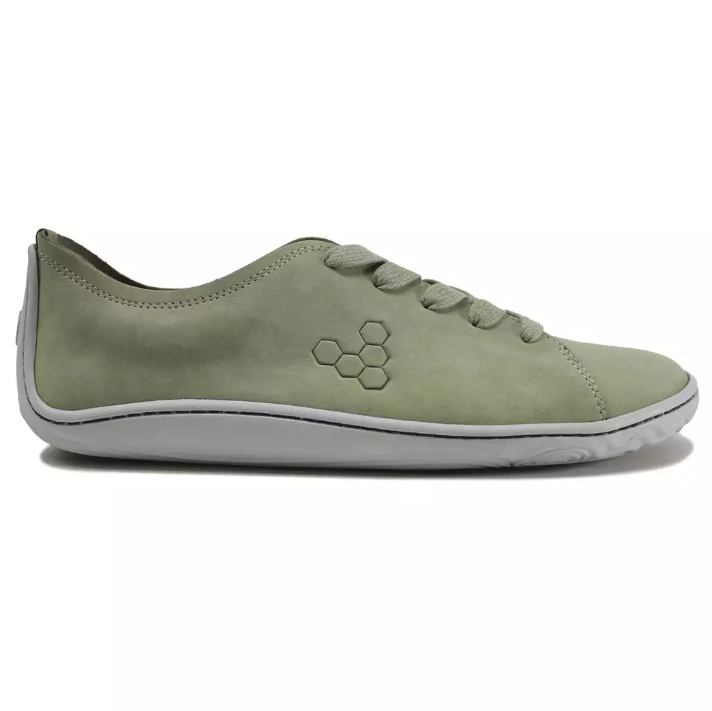 Vivobarefoot Women's Addis Lewa Casual Lace-Up Low-Top Leather Trainers - UK 7.