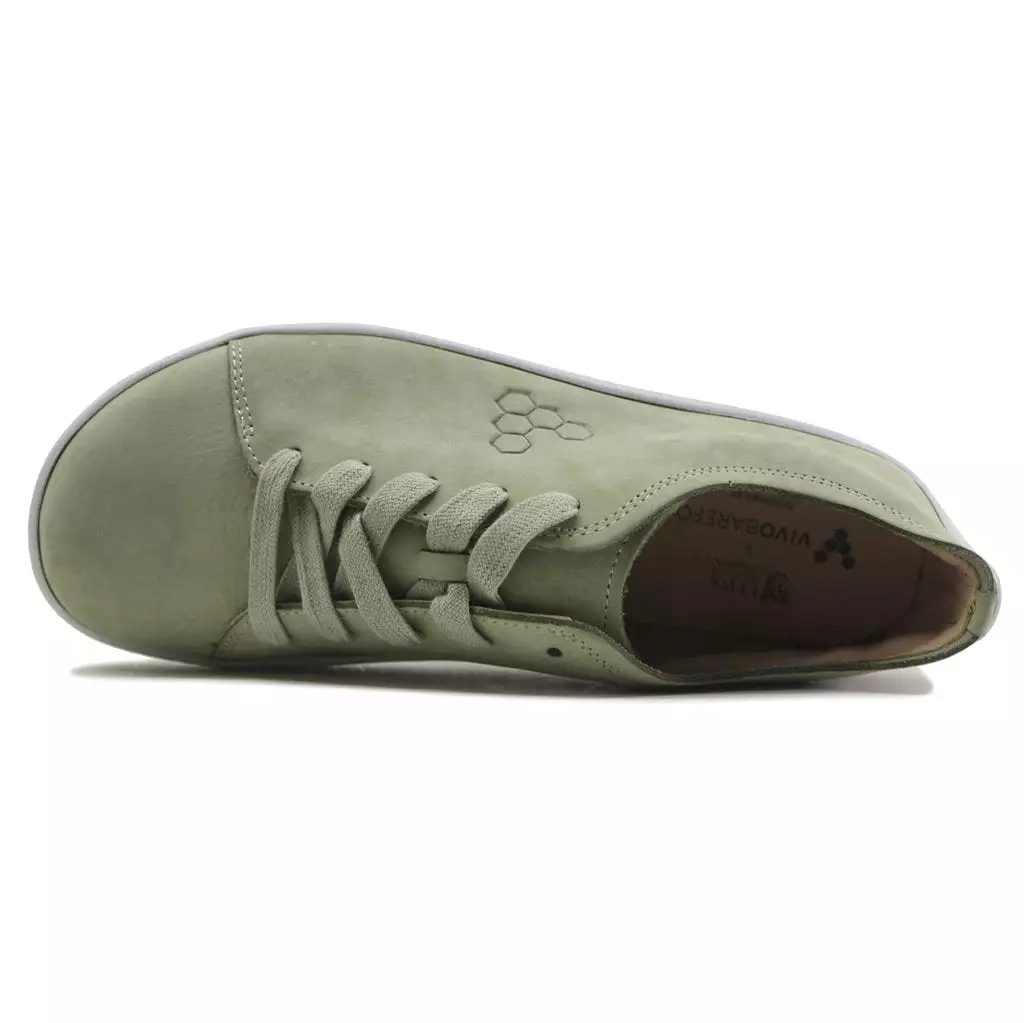 Vivobarefoot Women's Addis Lewa Casual Lace-Up Low-Top Leather Trainers - UK 7.