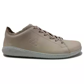 Vivobarefoot Women's Geo Court III Low-Top Trainers - Lace-Up Sneakers in Leather, UK Size 8.