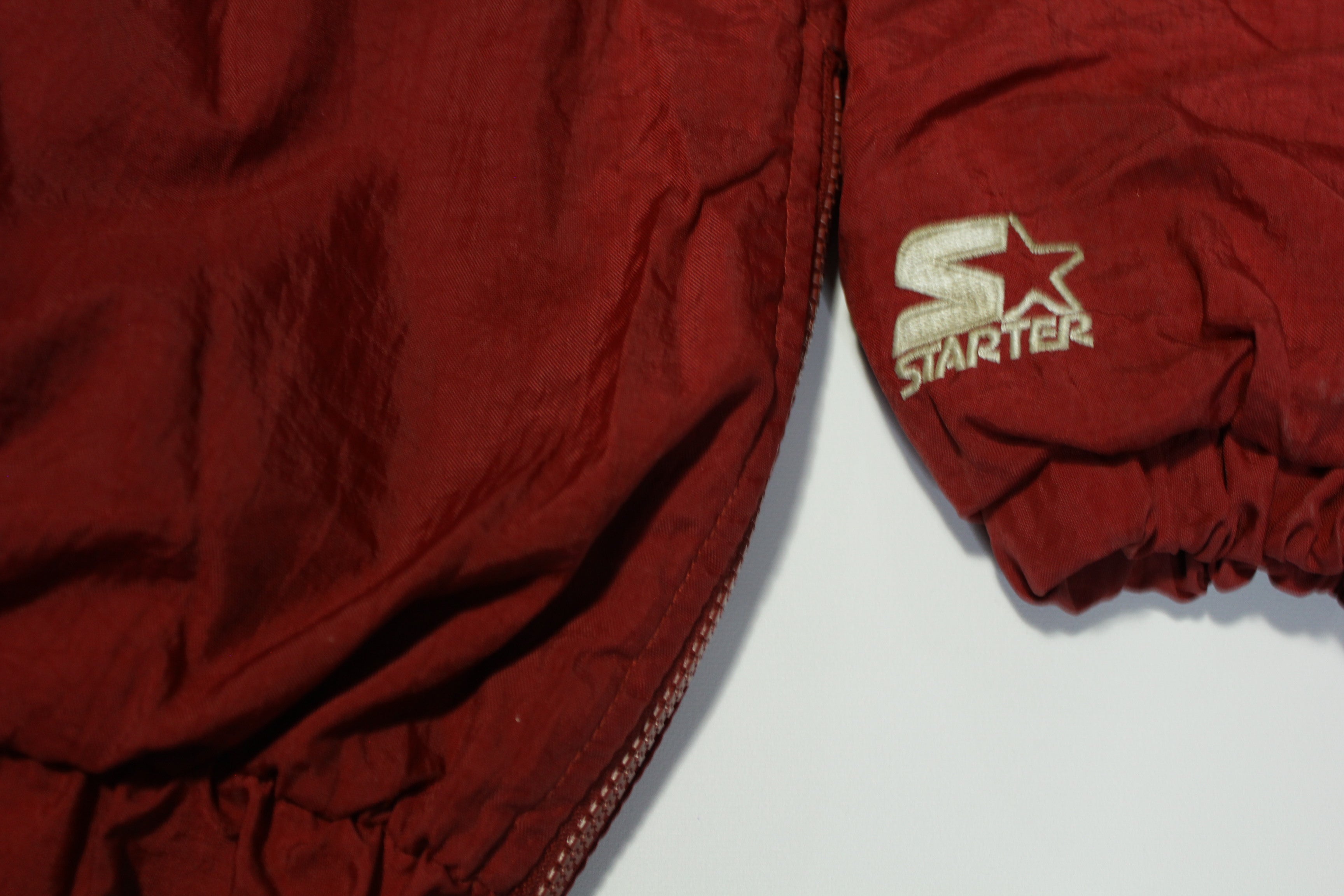 Washington State WSU 90's Vintage Hooded Puffer Parka Starter Jacket