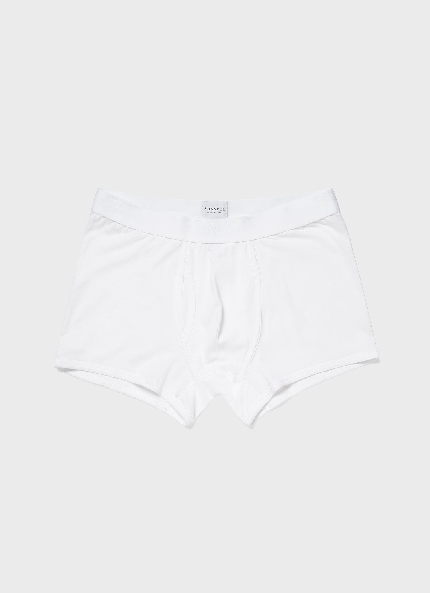 White Men's Superfine Cotton Trunks