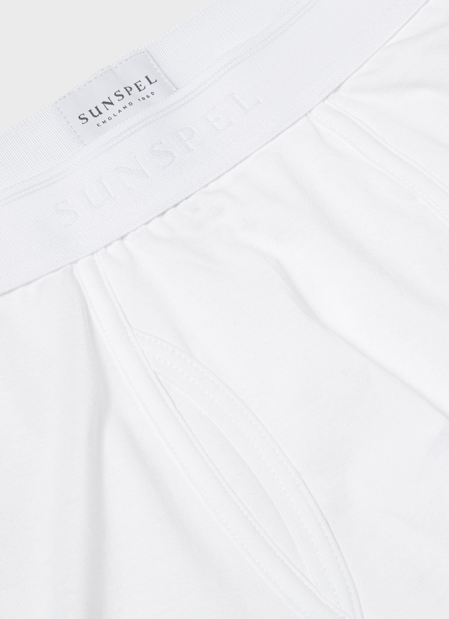 White Men's Superfine Cotton Trunks