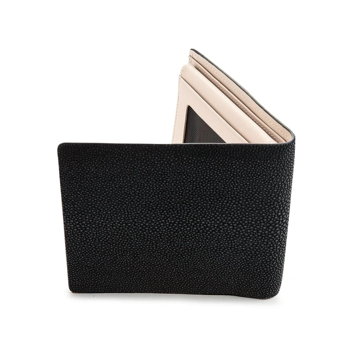 White Stingray Leather Wallet