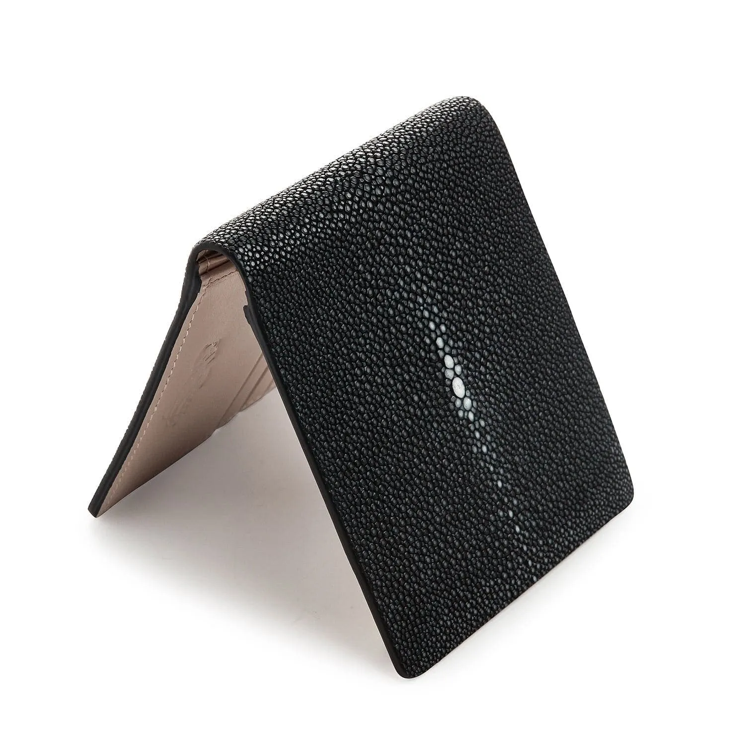 White Stingray Leather Wallet