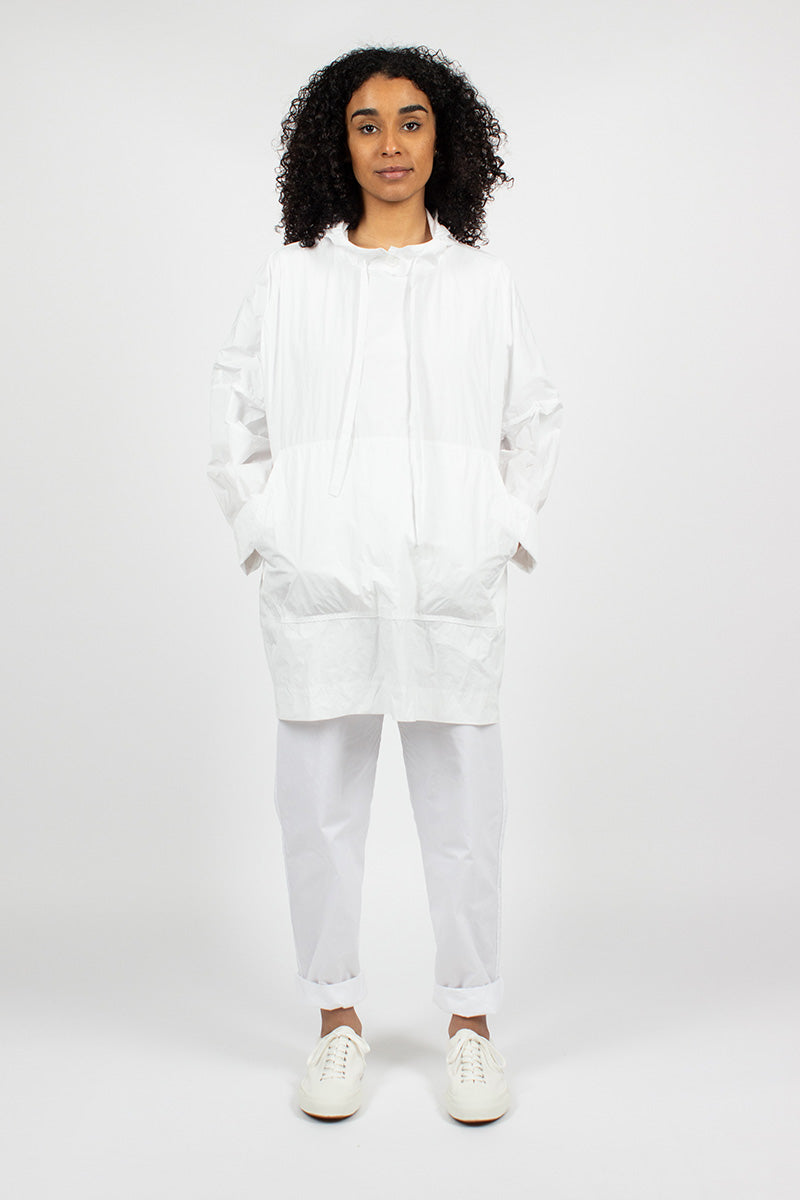 White Swing Parka