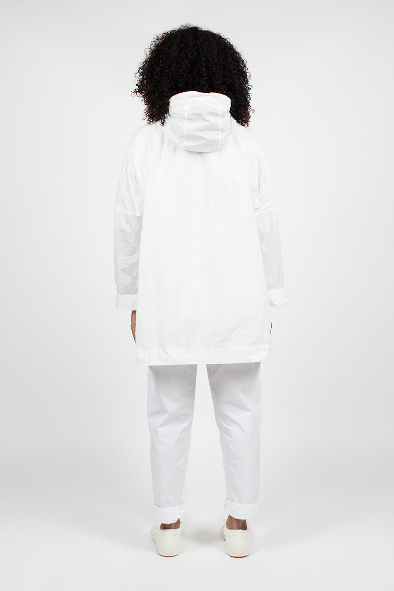 White Swing Parka