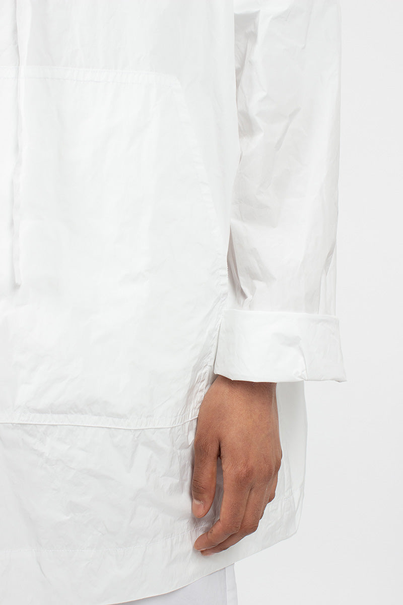 White Swing Parka