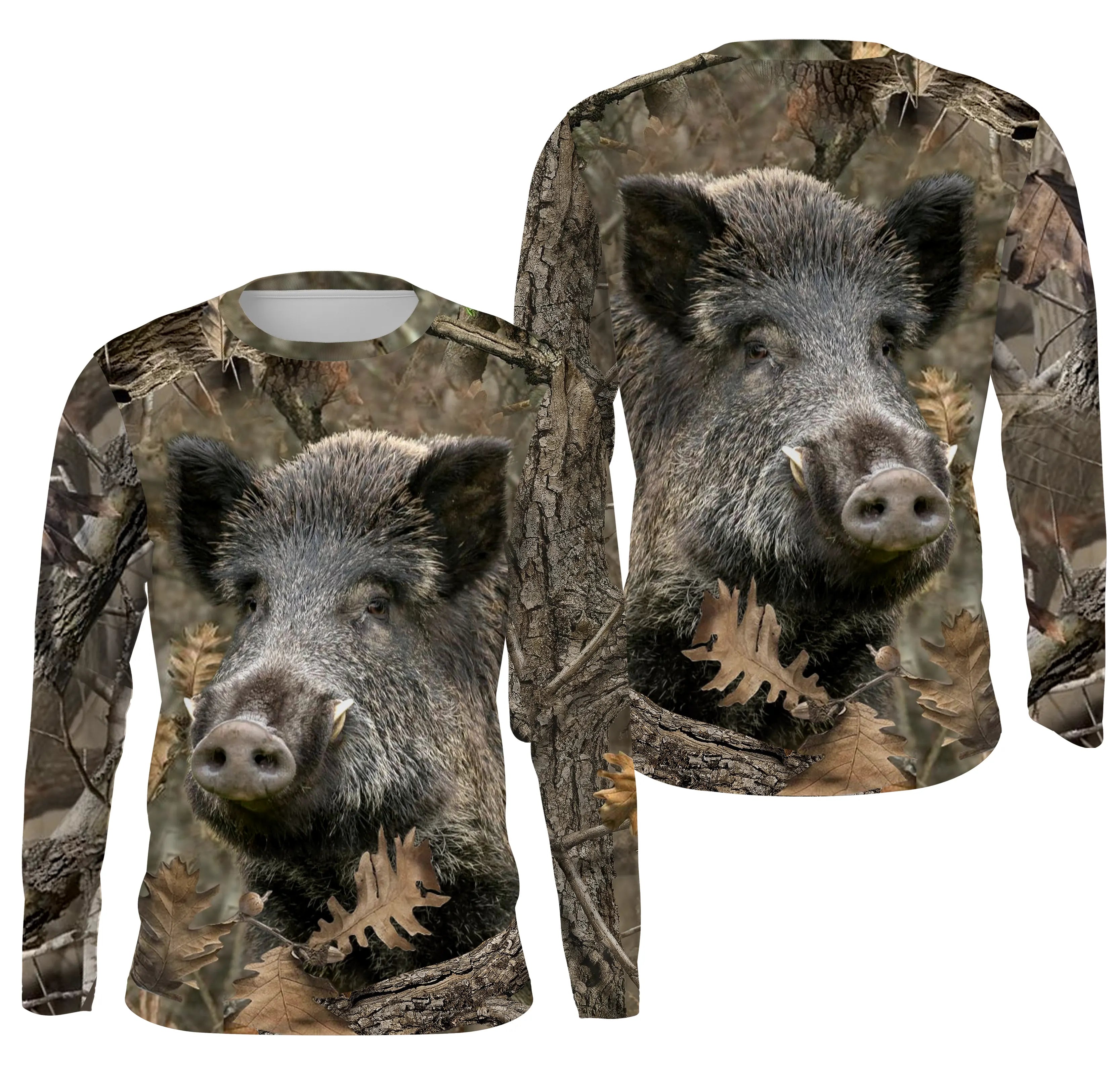 Wild boar, Hunter T shirt, Camouflage, Wild boar hunting