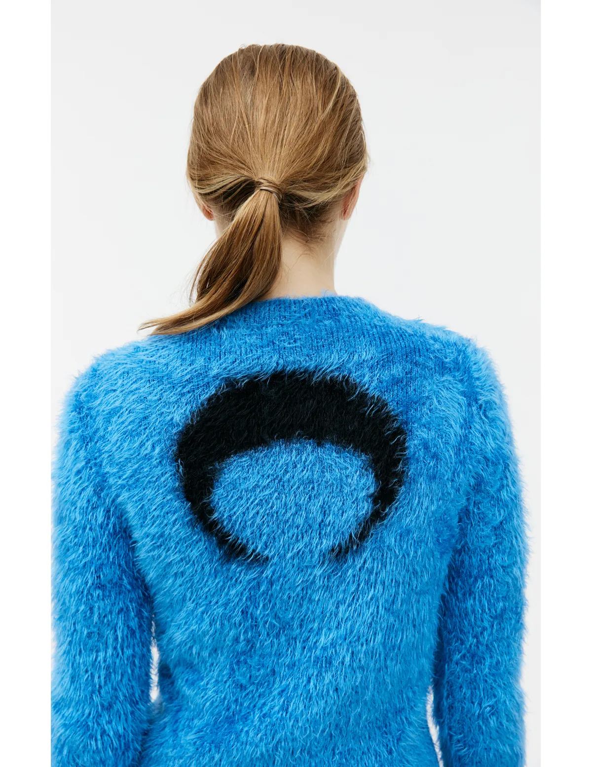 Blue Puffy Sweater - Wild