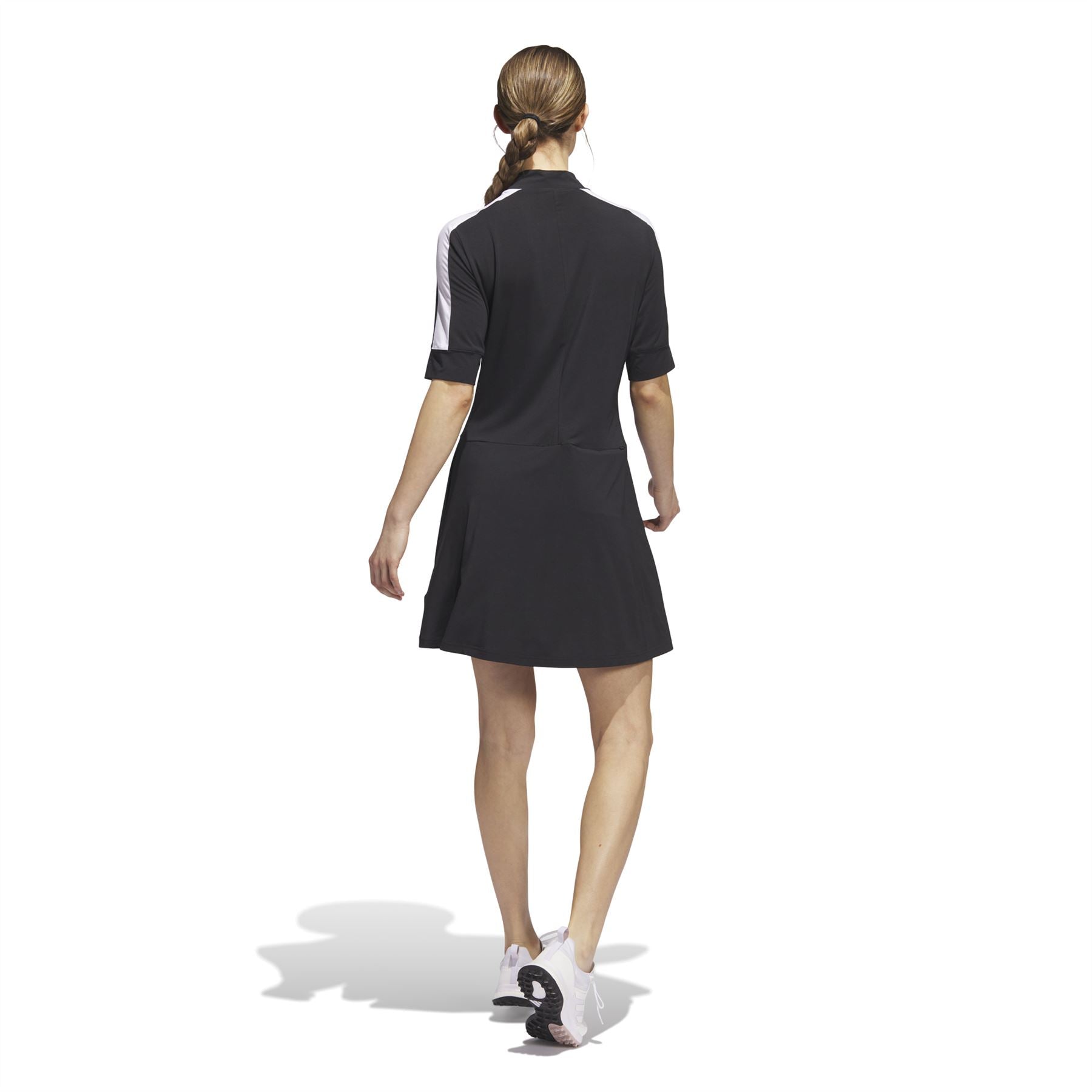 women's black golf dress, made with nature fabric, AW23