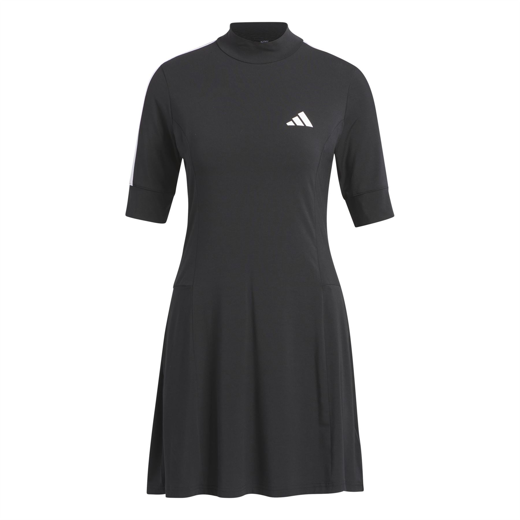 women's black golf dress, made with nature fabric, AW23