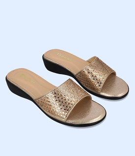 Women's Formal Slipper - BW8742 Golden