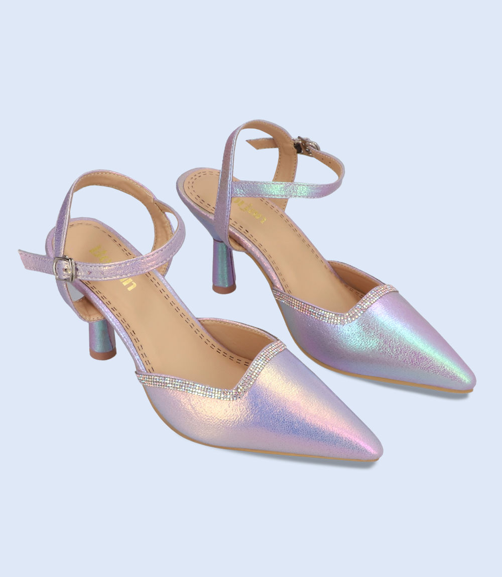 Women's Lilac Formal Court Shoes