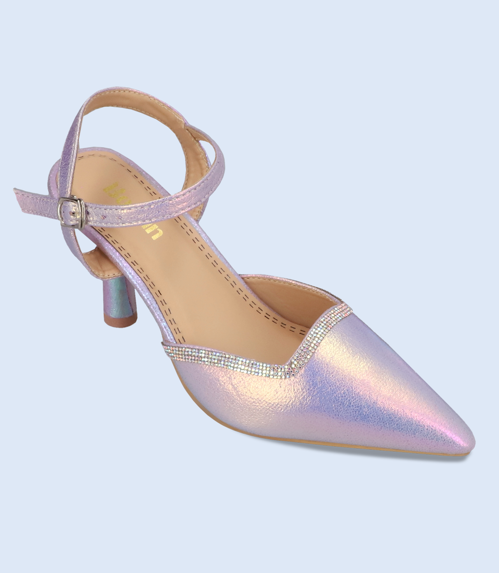 Women's Lilac Formal Court Shoes