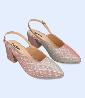 Women's Pink Formal Sling Backs (BW8760)