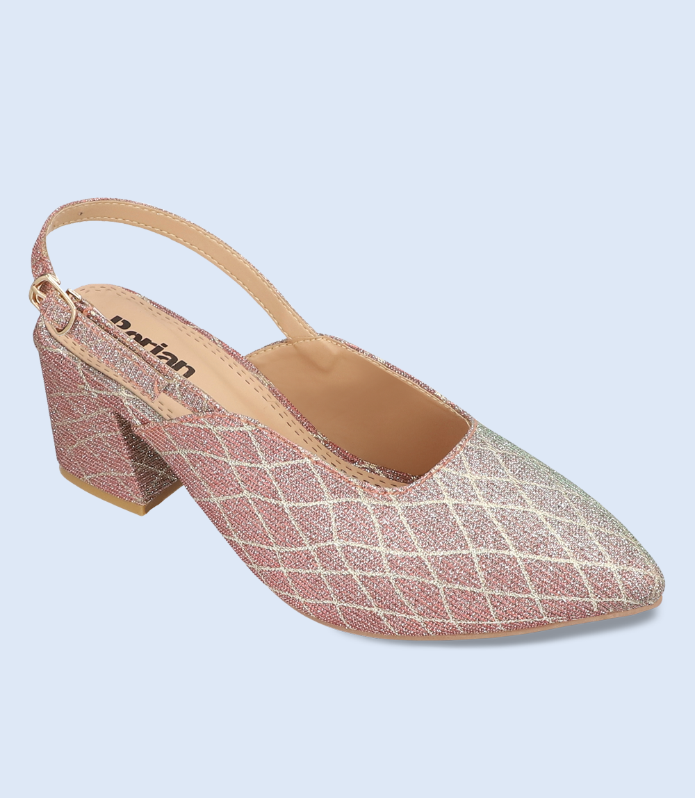 Women's Pink Formal Sling Backs (BW8760)