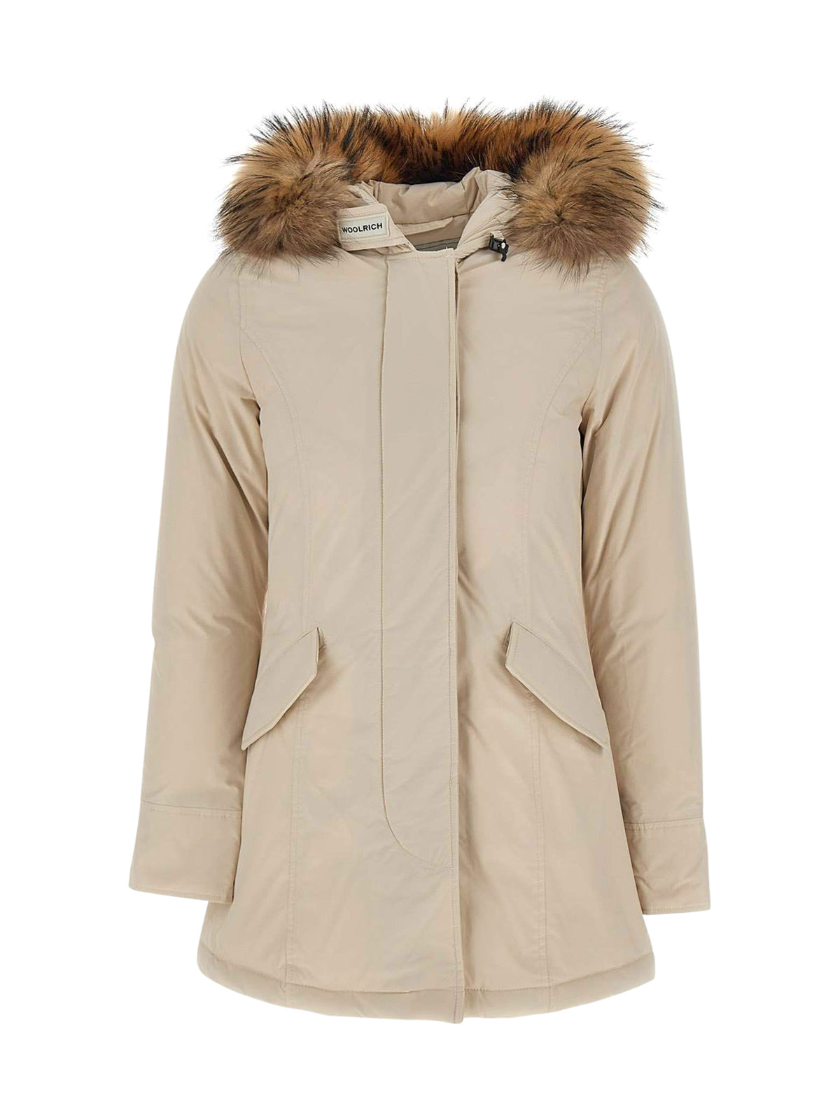 WOOLRICH luxury parka with genuine Arctic raccoon fur